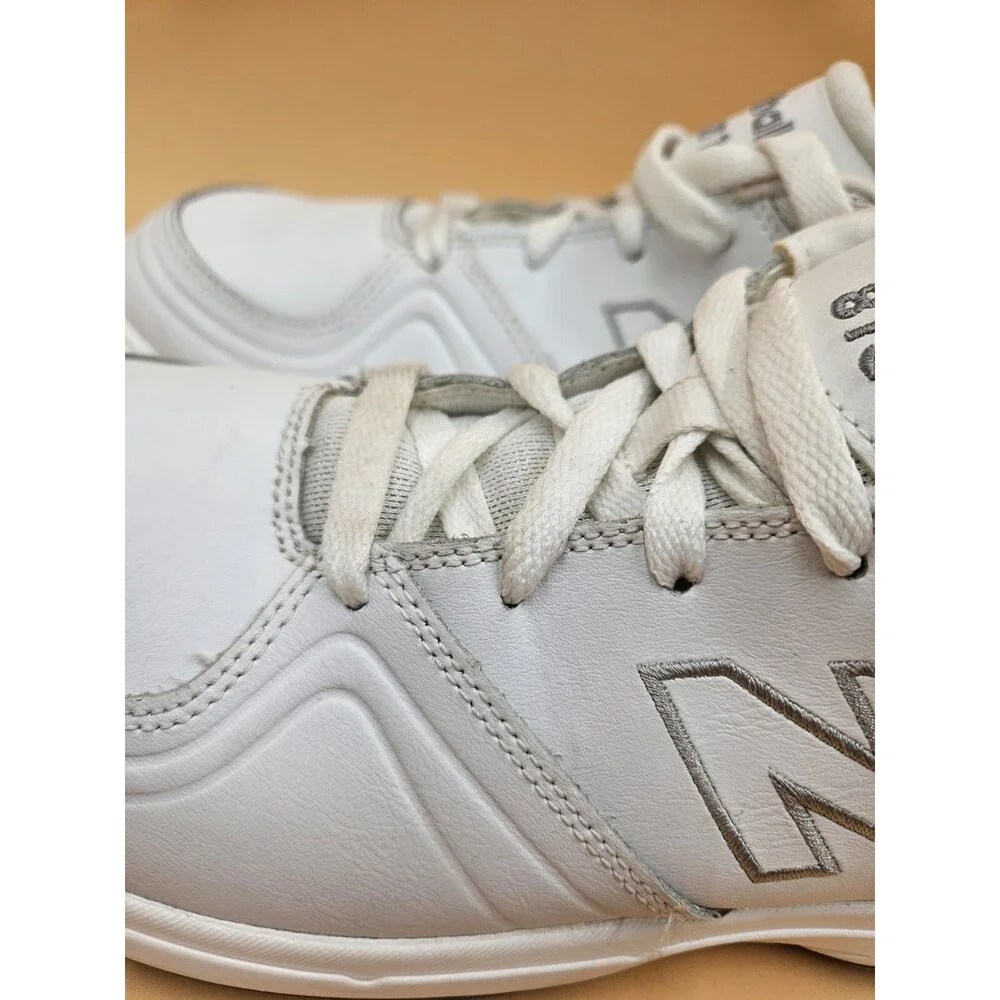 New Balance 813 Womens Size 11 White Leather Rollbar Walking Shoes WW813WT EUC